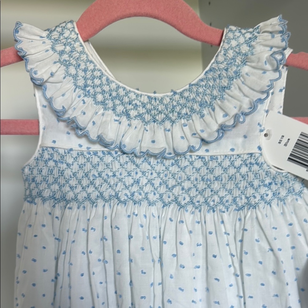 Luli and Me NWT Blue and White Dress - Picture 3 of 4